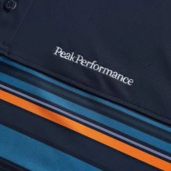 PEAK PERFORMANCE M PLAYER PRINT POLO BLUE SHADOW 22 -Magasin de matériel d'alpinisme 9 102093 m player print polo blue shadow g77551020 05