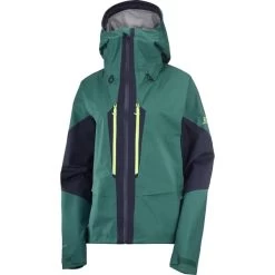 SALOMON OUTPEAK GTX® 3L JKT W PACIFIC/NIGHT S 22
