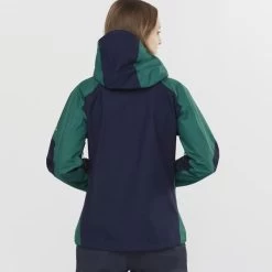 SALOMON OUTPEAK GTX® 3L JKT W PACIFIC/NIGHT S 22 -Magasin de matériel d'alpinisme 9 102582 outpeak gtx r 3l jkt w pacific night s lc1597700 04