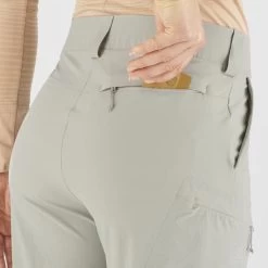 SALOMON WAYFARER PANTS W WROUGHT IRON 22 -Magasin de matériel d'alpinisme 9 102626 wayfarer pants w wrought iron lc1579100 05