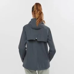 SALOMON COMET 2L WATERPROOF JKT EBONY/AO 22 -Magasin de matériel d'alpinisme 9 102627 comet 2l waterproof jkt ebony ao lc1581800 03