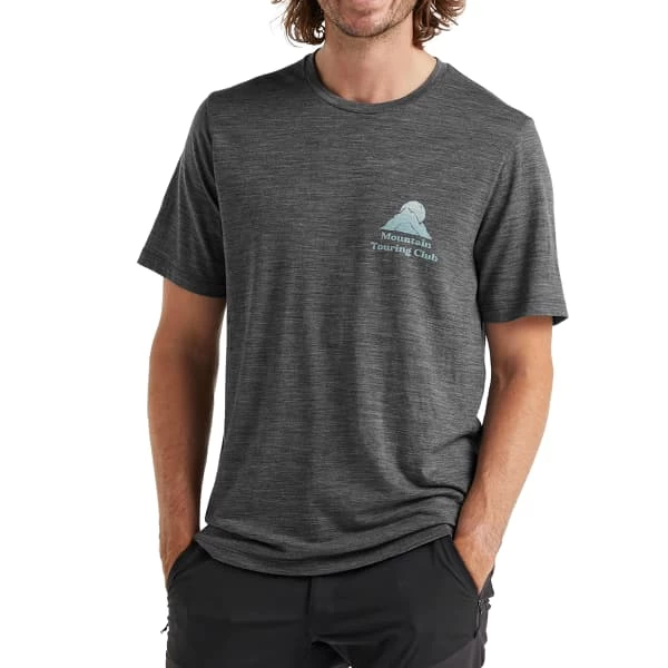 ICEBREAKER M TECH LITE II SS TEE TOURING CLUB GRITSTONE HTHR 22 4 ICEBREAKER M TECH LITE II SS TEE TOURING CLUB GRITSTONE HTHR 22 – Image 2