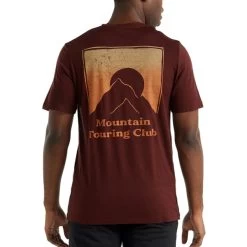 ICEBREAKER M TECH LITE II SS TEE TOURING CLUB ESPRESSO 22 -Magasin de matériel d'alpinisme 9 102772 m tech lite ii ss tee touring club espresso ib0a59j7064 03