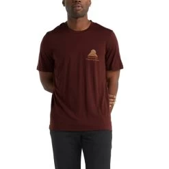 ICEBREAKER M TECH LITE II SS TEE TOURING CLUB ESPRESSO 22 -Magasin de matériel d'alpinisme 9 102772 m tech lite ii ss tee touring club espresso ib0a59j7064 05