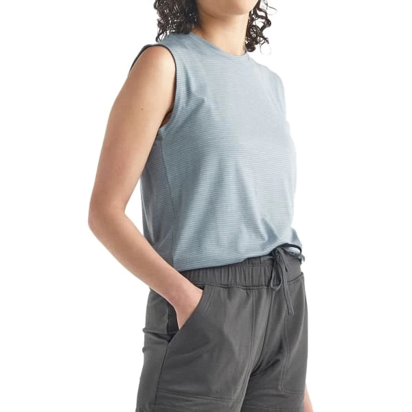 ICEBREAKER W UTILITY EXPLORE SLEEVELESS CREW STRIPE GRAVEL 21 6 ICEBREAKER W UTILITY EXPLORE SLEEVELESS CREW STRIPE GRAVEL 21 – Image 4