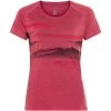 ODLO CONCORD MOUNTAIN PRINT S/S CREW NECK W HOLLY BERRY MELANGE 22