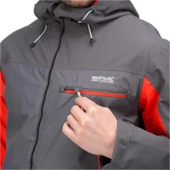 REGATTA HIGHTON STRETCH JKT RHINO/CAJUNO 22 -Magasin de matériel d'alpinisme 9 104256 highton stret jkt rhino cajuno rmw322 t35 05