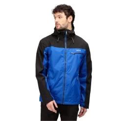REGATTA HIGHTON STRETCH JKT SURF SPRAY/BLACK 22 -Magasin de matériel d'alpinisme 9 104435 highton stret jkt surf spray black rmw322 3mm 05