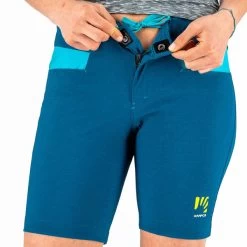 KARPOS DOLADA W BERMUDA MOROCCAN BLUE/BLUE BIRD 22 -Magasin de matériel d'alpinisme 9 104907 dolada w bermuda moroccan blue blue bird 2500980 055 05
