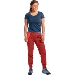 ORTOVOX PIZ SELVA LIGHT PANTS W BLUSH 22 -Magasin de matériel d'alpinisme 9 104952 piz selva light pants w blush 62643 34101 03