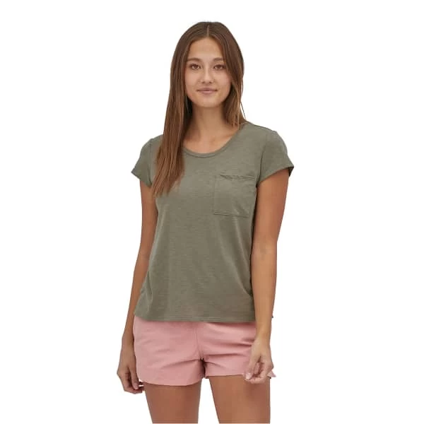 PATAGONIA W'S MAINSTAY TEE GARDEN GREEN 22 4 PATAGONIA W'S MAINSTAY TEE GARDEN GREEN 22 – Image 2