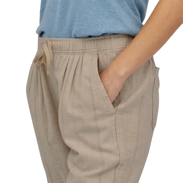 PATAGONIA W'S ISLAND HEMP BEACH PANTS SWELL DOBBY: NATURAL 22 7 PATAGONIA W'S ISLAND HEMP BEACH PANTS SWELL DOBBY: NATURAL 22 – Image 5