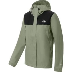 THE NORTH FACE W ANTORA JKT TNF BLACK/TEA GREEN 22