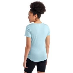 ICEBREAKER W SPHERE II SS SCOOP TEE HAZE 22 -Magasin de matériel d'alpinisme 9 106005 w sphere ii ss scoop tee haze ib0a56ey344 03