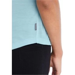 ICEBREAKER W SPHERE II SS SCOOP TEE HAZE 22 -Magasin de matériel d'alpinisme 9 106005 w sphere ii ss scoop tee haze ib0a56ey344 05