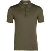 ICEBREAKER MERINO M TECH LITE II SS POLO LODEN 23 -Magasin de matériel d'alpinisme 9 106026 m tech lite ii ss polo loden ib0a59lc069 01