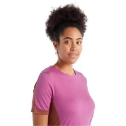 ICEBREAKER W ZONEKNIT SS TEE COSMIC/GRAPE/CB 22 -Magasin de matériel d'alpinisme 9 106028 w zoneknit ss tee cosmic grape cb ib0a59lj343 04