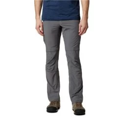 COLUMBIA SILVER RIDGE II CONVERTIBLE PANT M CITY GREY 22