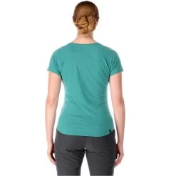 RAB LATERAL TEE WMNS STORM GREEN 22 -Magasin de matériel d'alpinisme 9 107406 lateral tee wmns storm green qcb 73 stg 04