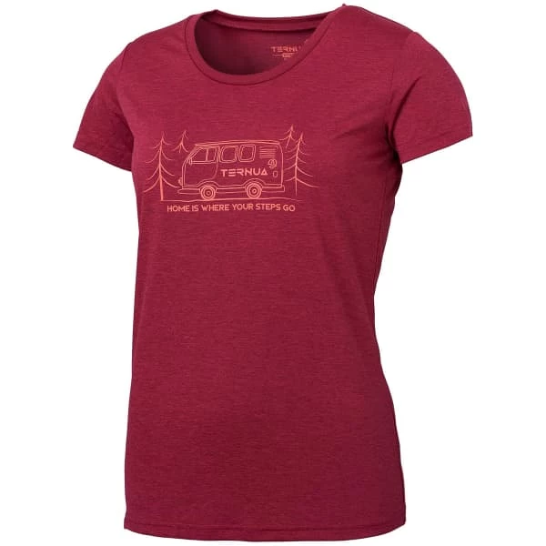TERNUA LOGNA T-SHIRT W RUMBA RED 22 3 TERNUA LOGNA T-SHIRT W RUMBA RED 22