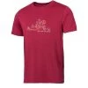 TERNUA ALMIKA T-SHIRT RUMBA RED 22 -Magasin de matériel d'alpinisme 9 107461 almika t shirt rumba red 1207520 5438 01