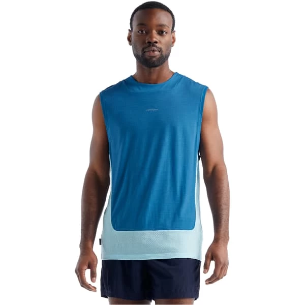 ICEBREAKER M ZONEKNIT TANK AZUL/HAZE/CB 22 4 ICEBREAKER M ZONEKNIT TANK AZUL/HAZE/CB 22 – Image 2