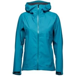 BLACK DIAMOND W HIGHLINE STRETCH SHELL FJORD BLUE 22