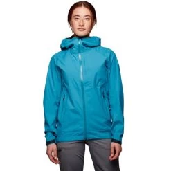 BLACK DIAMOND W HIGHLINE STRETCH SHELL FJORD BLUE 22 -Magasin de matériel d'alpinisme 9 108267 w highline stretch shell fjord blue ap745001 4032 03
