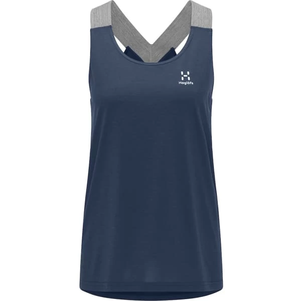 Haglöfs HAGLÖFS RIDGE TANK WOMEN TARN BLUE SOLID 22 3 Haglöfs HAGLÖFS RIDGE TANK WOMEN TARN BLUE SOLID 22
