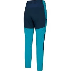 Haglöfs HAGLÖFS MID SLIM PANT WOMEN MAUI BLUE/TARN BLUE 22 -Magasin de matériel d'alpinisme 9 108585 mid slim pant women maui blue tarn blue 605168 4n5 02