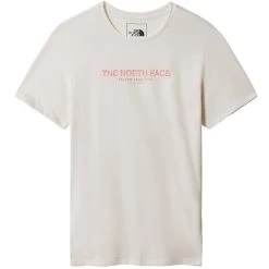 THE NORTH FACE W FOUNDATION GRAPHIC TEE GARDENIA WHITE 22