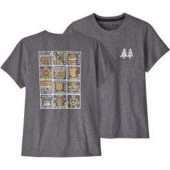 PATAGONIA W'S HOW TO CHANGE RESPONSIBILI-TEE GRAVEL HEATHER 23 -Magasin de matériel d'alpinisme 9 110708 w s how to change responsibili teegravel heather 37596 glh 03