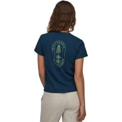 PATAGONIA W'S CLEAN CLIMB BLOOM POCKET RESPONSIBILI-TEE TIDEPOOL BLUE 23 10 PATAGONIA W'S CLEAN CLIMB BLOOM POCKET RESPONSIBILI-TEE TIDEPOOL BLUE 23 -Magasin de matériel d'alpinisme 9 110710 w s clean climb bloom pocket responsibili tee tidepool blue 37601 tidb 04