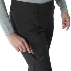 MILLET TREKKER STRETCH PANT III W BLACK 23 -Magasin de matériel d'alpinisme 9 110979 trekker stretch pant iii w noir miv9113 0247 04
