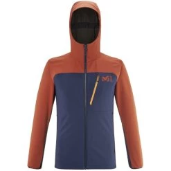 MILLET MAGMA SHIELD HOODIE M SAPHIR/RUST 23