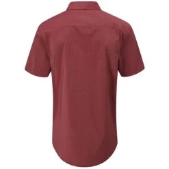 RAB MELLO SS SHIRT OXBLOOD RED MARL 22 -Magasin de matériel d'alpinisme 9 111586 mello ss shirt oxblood red marl qbs 01 or 02
