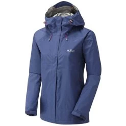 RAB DOWNPOUR JACKET W TWILIGHT 22 -Magasin de matériel d'alpinisme 9 111596 downpour jacket w twilight qwf 63 tw 02