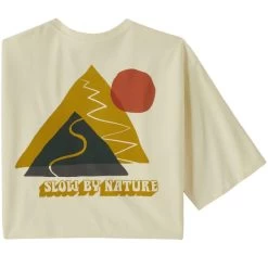 PATAGONIA M'S SLOW GOING RESPONSIBILI-TEE BIRCH WHITE 23