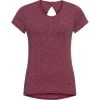 ODLO HALDEN LINENCOOL S/S CREW NECK W RASPBERRY FUDGE MELANGE 22 -Magasin de matériel d'alpinisme 9 113296 halden linencool s s crew neck w raspberry fudge melange 550931 30787 01
