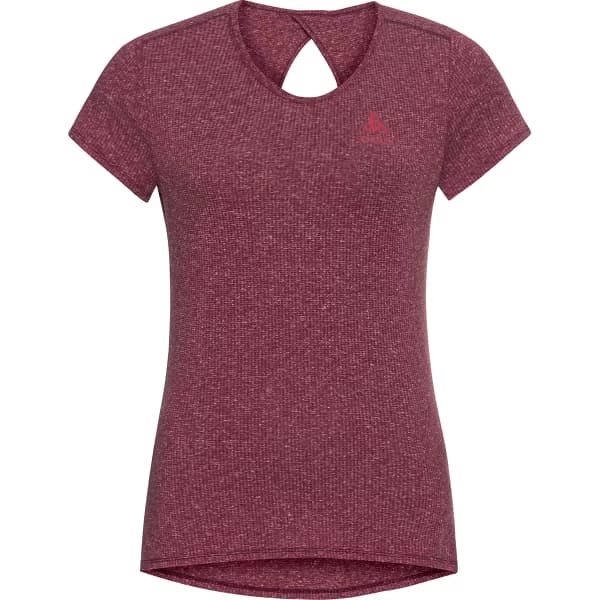 ODLO HALDEN LINENCOOL S/S CREW NECK W RASPBERRY FUDGE MELANGE 22 3 ODLO HALDEN LINENCOOL S/S CREW NECK W RASPBERRY FUDGE MELANGE 22