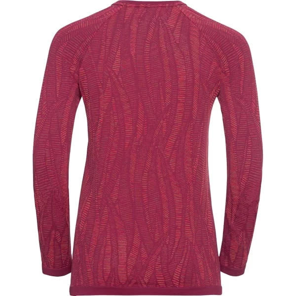 ODLO BLACKCOMB LIGHT ECO BL TOP CREW NECK L/S W RASPBERRY FUDGE-SPACE DYE 22 4 ODLO BLACKCOMB LIGHT ECO BL TOP CREW NECK L/S W RASPBERRY FUDGE-SPACE DYE 22 – Image 2