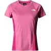 THE NORTH FACE W AO TEE FUSCHIA PINK WHT HEATHER/TNF BLK 23 -Magasin de matériel d'alpinisme 9 114361 w ao tee fuschia pink wht heather tnf blk nf0a5ifk8w7 01