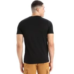 ICEBREAKER M TECH LITE II SS TEE PUM BLACK 23 -Magasin de matériel d'alpinisme 9 115997 m tech lite ii ss tee pum black ib0a56ka 001 03
