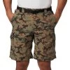 COLUMBIA SILVER RIDGE PRINTED CARGO SHORT CYPRESS CAMO 22