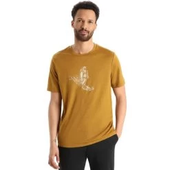 ICEBREAKER M TECH LITE II SS TEE YET CLOVE 23 -Magasin de matériel d'alpinisme 9 116126 m tech lite ii ss tee yet clove ib0a56im5 561 02