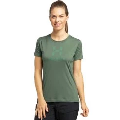 Haglöfs HAGLOFS GLEE TEE W MAUI BLUE PRINT 22 -Magasin de matériel d'alpinisme 9 116242 glee tee w maui blue print 604850 4va 03