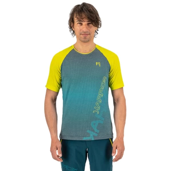 KARPOS MOVED EVO JERSEY REFL POND/SULPHUR S 22 3 KARPOS MOVED EVO JERSEY REFL POND/SULPHUR S 22