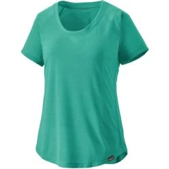 PATAGONIA W'S CAP COOL TRAIL SHIRT FRESH TEAL 22