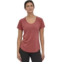 PATAGONIA W'S CAP COOL TRAIL SHIRT ROSEHIP 22 -Magasin de matériel d'alpinisme 9 116706 24501 rhp 02