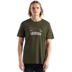 ICEBREAKER M TECH LITE II SS TEE SHEEP DOG LODEN 22 -Magasin de matériel d'alpinisme 9 116884 m tech lite ii ss tee sheep dog loden ib0a56ct0691 03